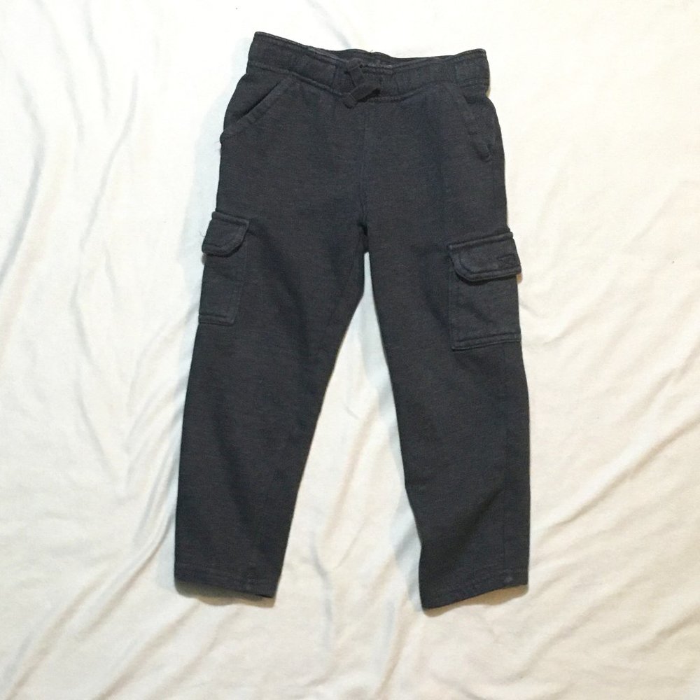 Jumping Beans Cargo Sweatpants - Boys Size 5, Gray